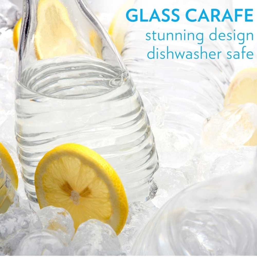 Sodastream Clear Glass Carafe 20.5 fl Oz/ 0.615L